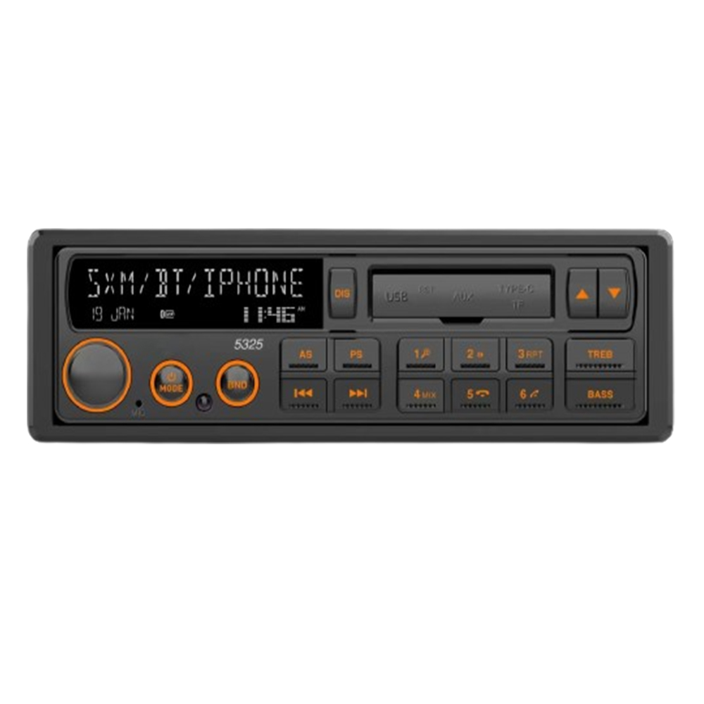  1din retro car mp3 usb sd aux in bt (Model No.: 81S)