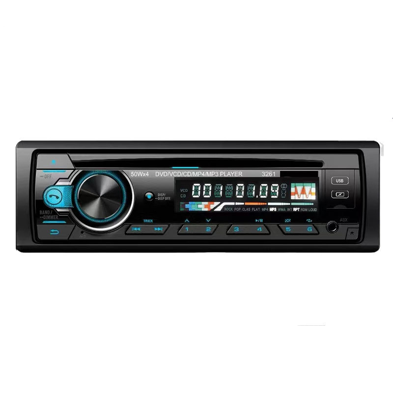 One Din 24V Car DVD player with Bluetooth FM Radio USB SD AUX (Model No.3261)